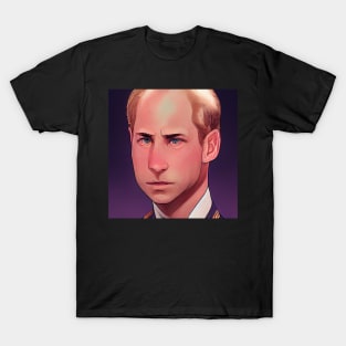 Prince William | Comics Style T-Shirt